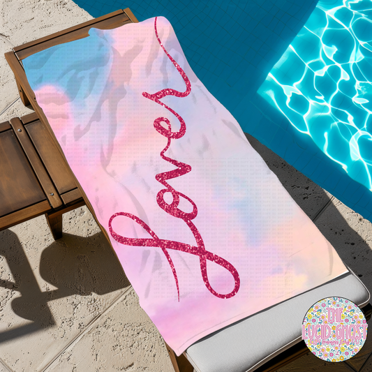 Love Dupe Towel PRE-ORDER (Please read the description)