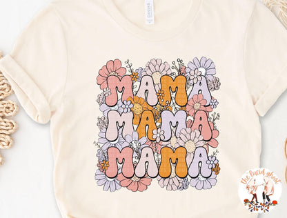 Floral Mama Tee B+C