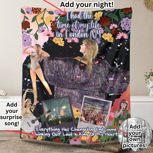 Your CUSTOM Era Experience Push Mink Blanket (Please read the description)