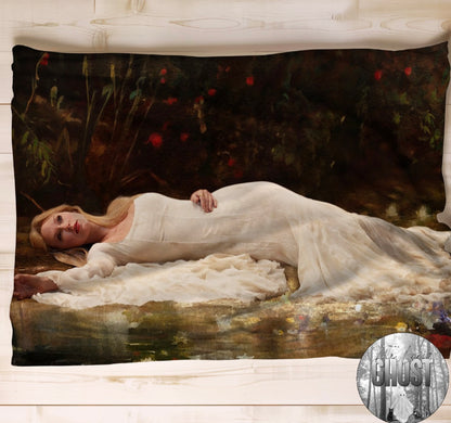 The Paint of Ophelia Mink Fleece Material Pre-Order (Please read description)