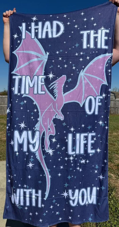 Dragon Towel PRE-ORDER (Please read the description)