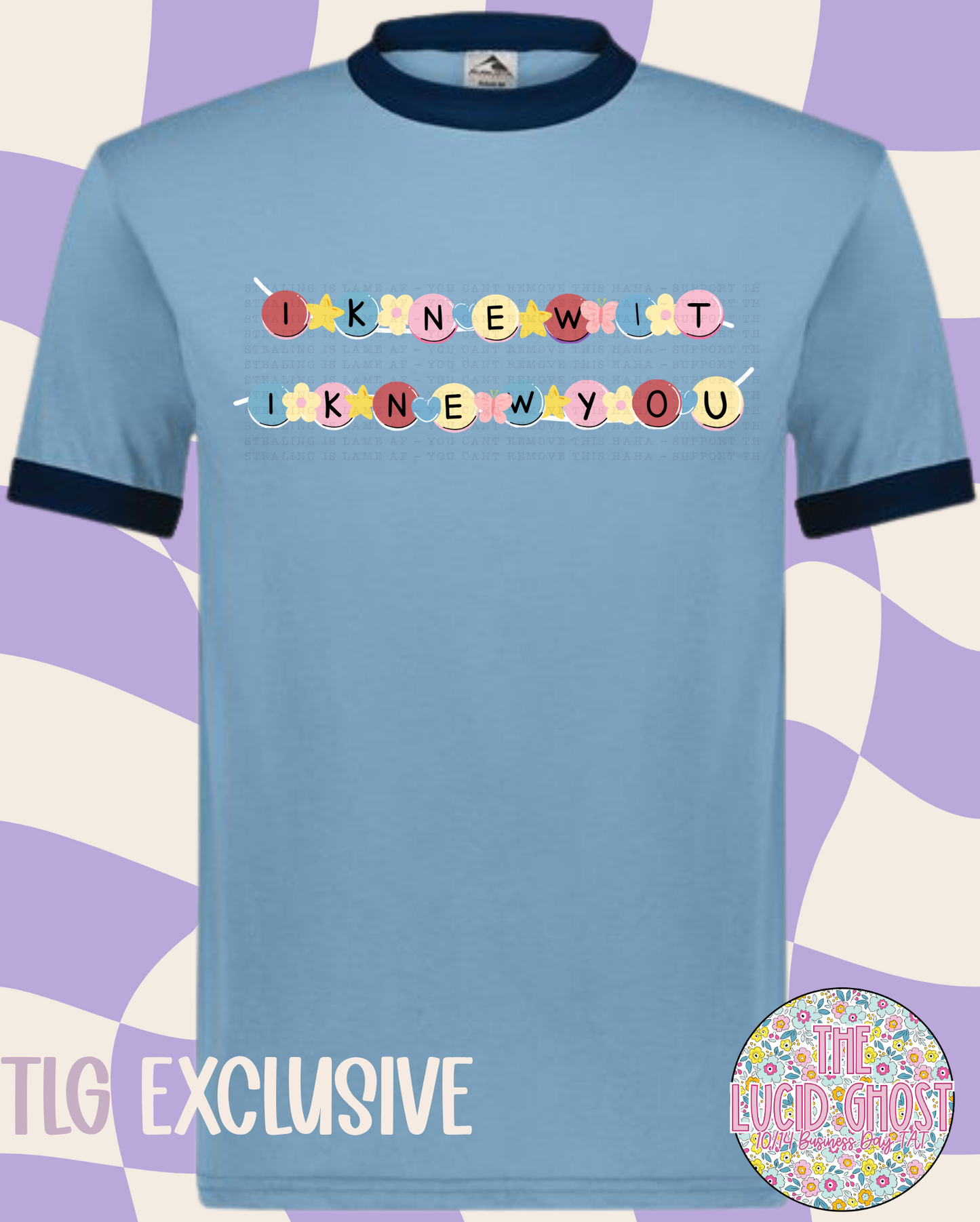 I Knew Ringer Tee (TLG Exclusive)