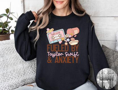 Fueled by Blondie & Anxiety Sweatshirt
