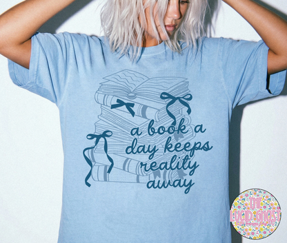 A Book a Day Keeps Reality Away