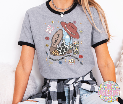 Toy Boot Ringer Tee
