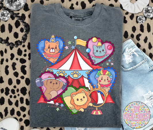 Cat Circus (short sleeve, long sleeve & sweater)