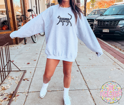 Karma Cat New!  (short sleeve, sweatshirt & hoodie)