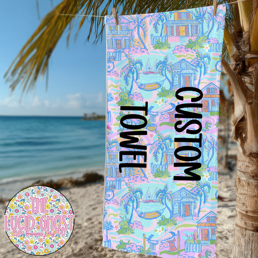 Custom Towel (Please read the description)