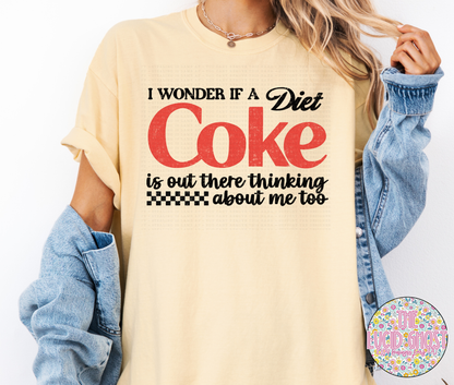 I Wonder if Diet Soda is Thinking About Me