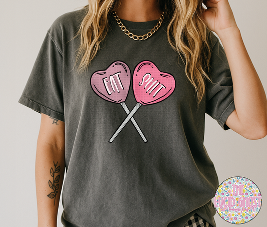 Eat Sh#t Love Hearts (short sleeve, long sleeve & sweater)