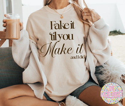 Fake it (short sleeve, long sleeve & sweater)