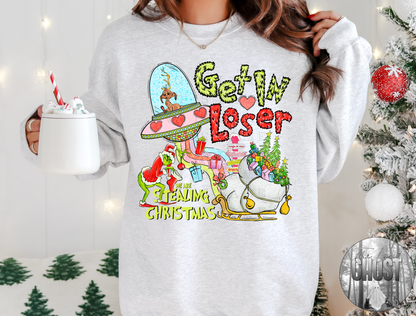 Get in Loser Were Stealing Christmas