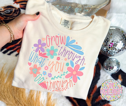 Grow through