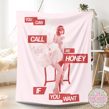 Honey Blanket Mink Fleece Material Pre-Order (Please read description)
