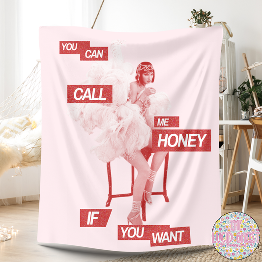 Honey Blanket Mink Fleece Material Pre-Order (Please read description)