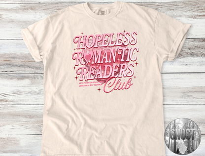 Hopeless Romantic Readers Club (Two Colors)