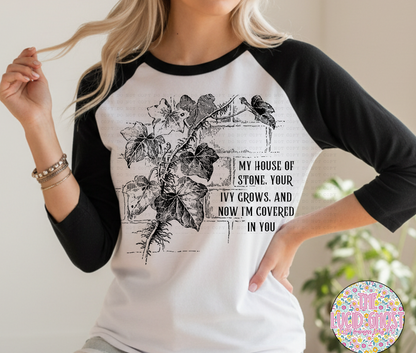 Ivy Baseball Tee (short sleeve, long sleeve & sweater)