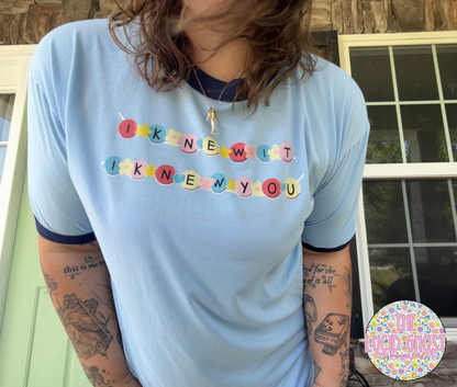 I Knew Ringer Tee (TLG Exclusive)