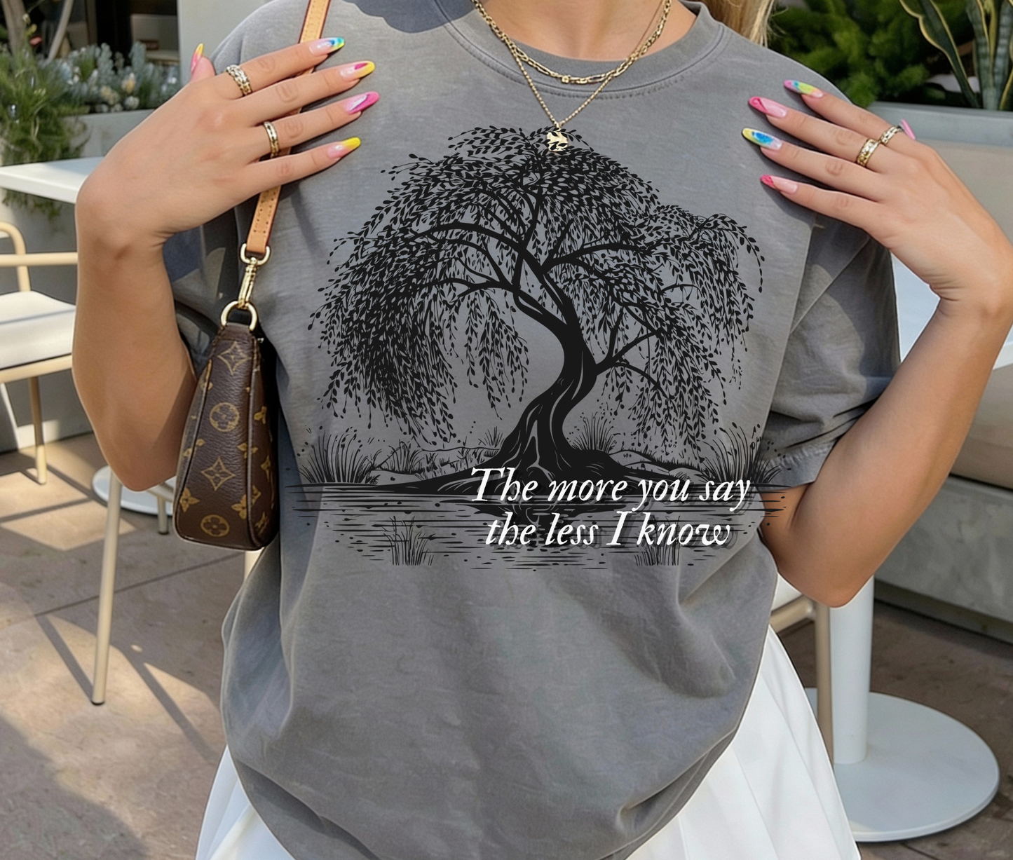 More you say (Two Color Choices)