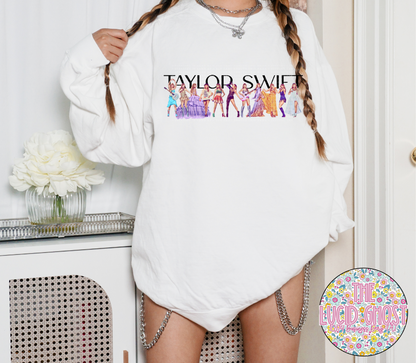 Lineup Crewneck Sweater (Two color options!)