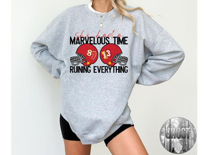 Marvelous Time Helmet Sweater or Tee