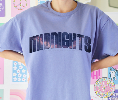 Nights (short sleeve, long sleeve & sweater)