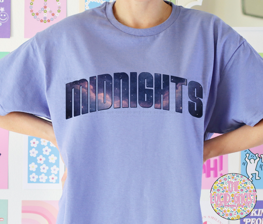 Nights (short sleeve, long sleeve & sweater)