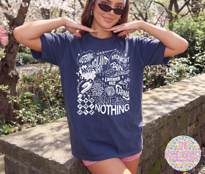 Nights Songs (short sleeve, long sleeve & sweater)