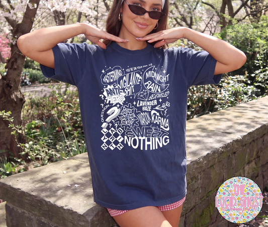 Nights Songs (short sleeve, long sleeve & sweater)