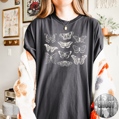 Vintage Butterflies (Two color options)