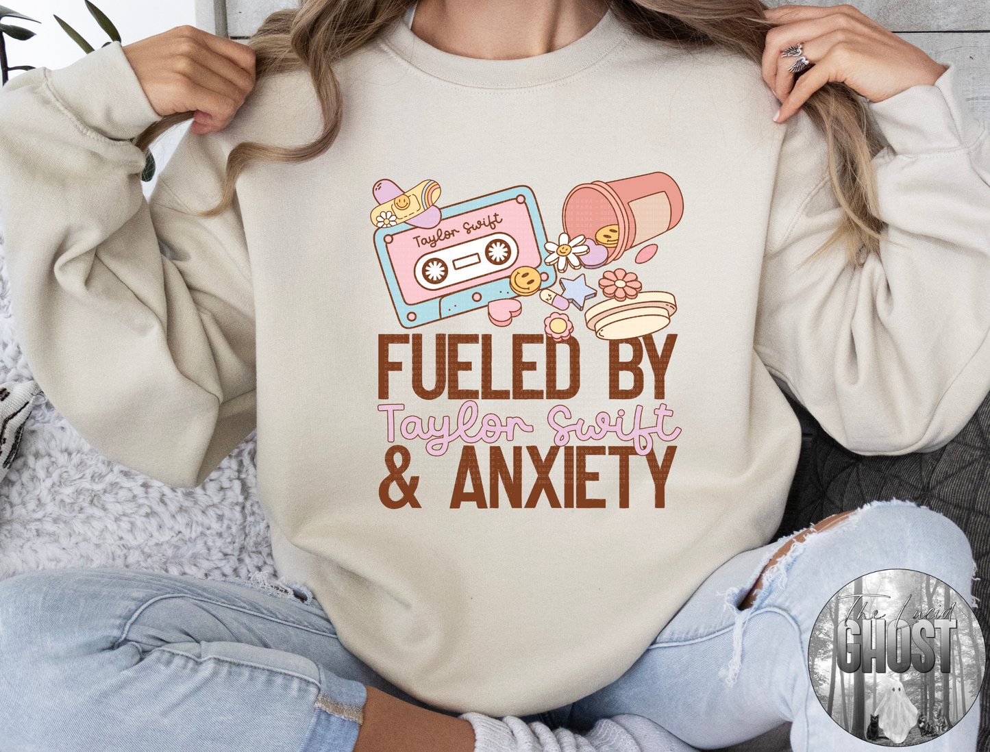 Fueled by Blondie & Anxiety Sweatshirt