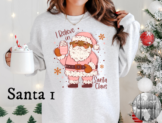 I Believe In Santa Sweater (W/ Different Skin Tones)