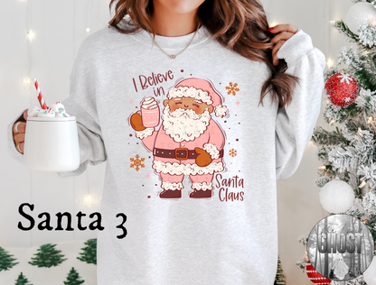 I Believe In Santa Sweater (W/ Different Skin Tones)