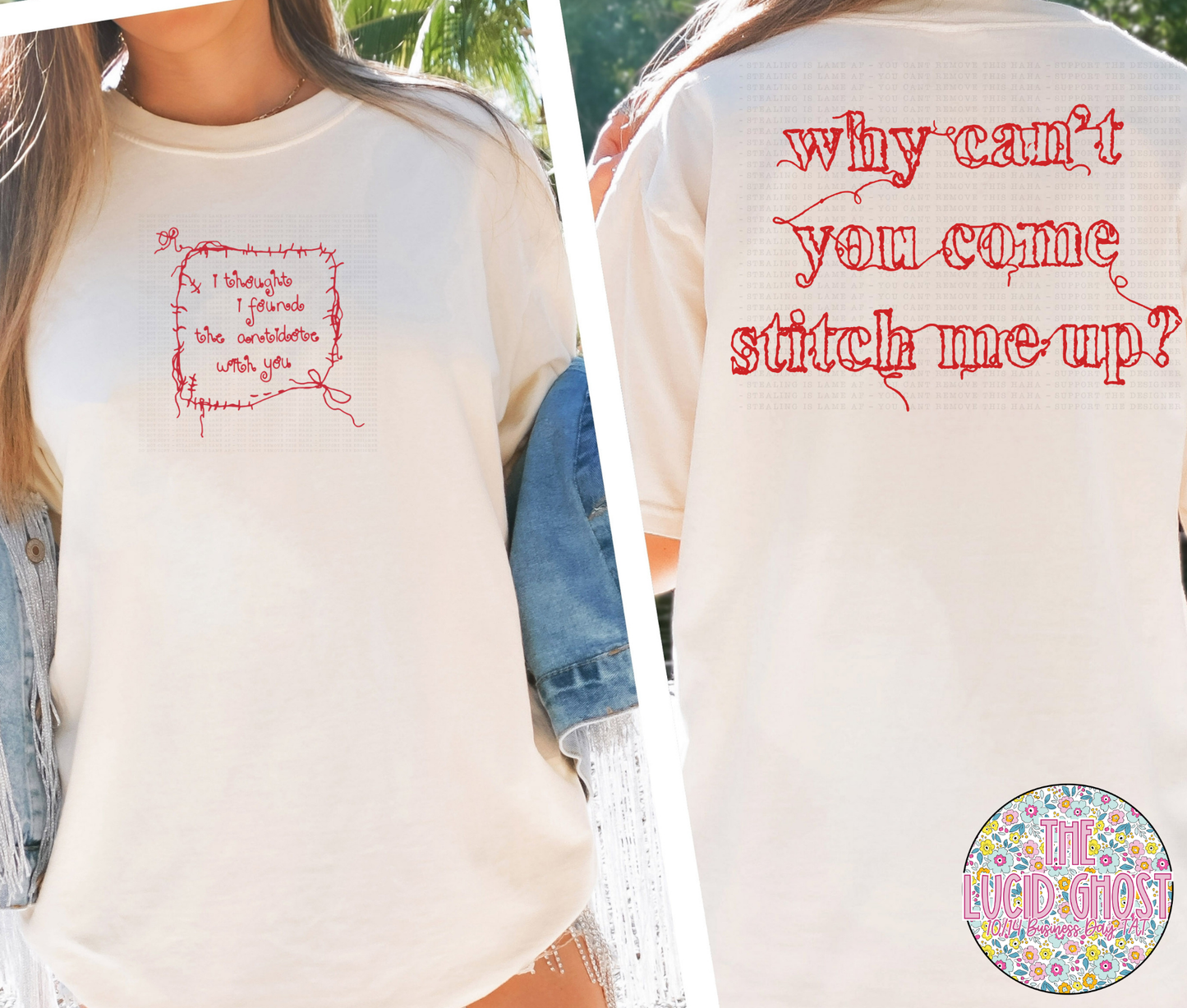 Stitch Me Up (short sleeve, long sleeve & sweater)