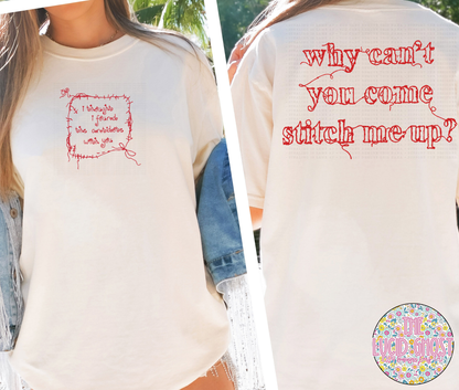 Stitch Me Up (short sleeve, long sleeve & sweater)