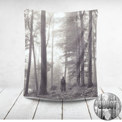 Trees Mink Fleece Material Pre-Order (Please read description)
