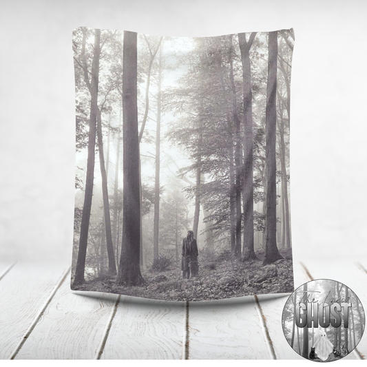 Trees Mink Fleece Material Pre-Order (Please read description)