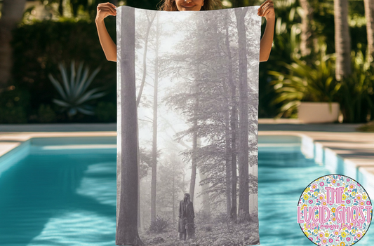 Folk Trees Towel PRE-ORDER (Please read the description)