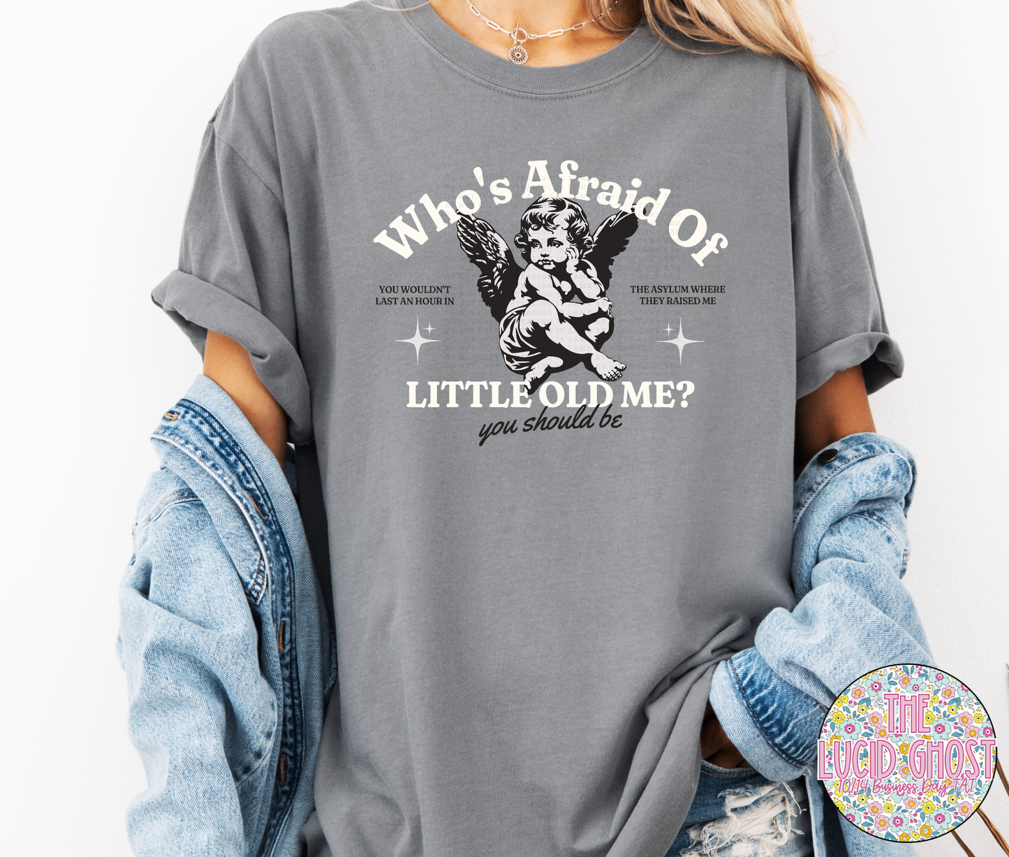 Who's Afraid? Angel (Three Color Choices)