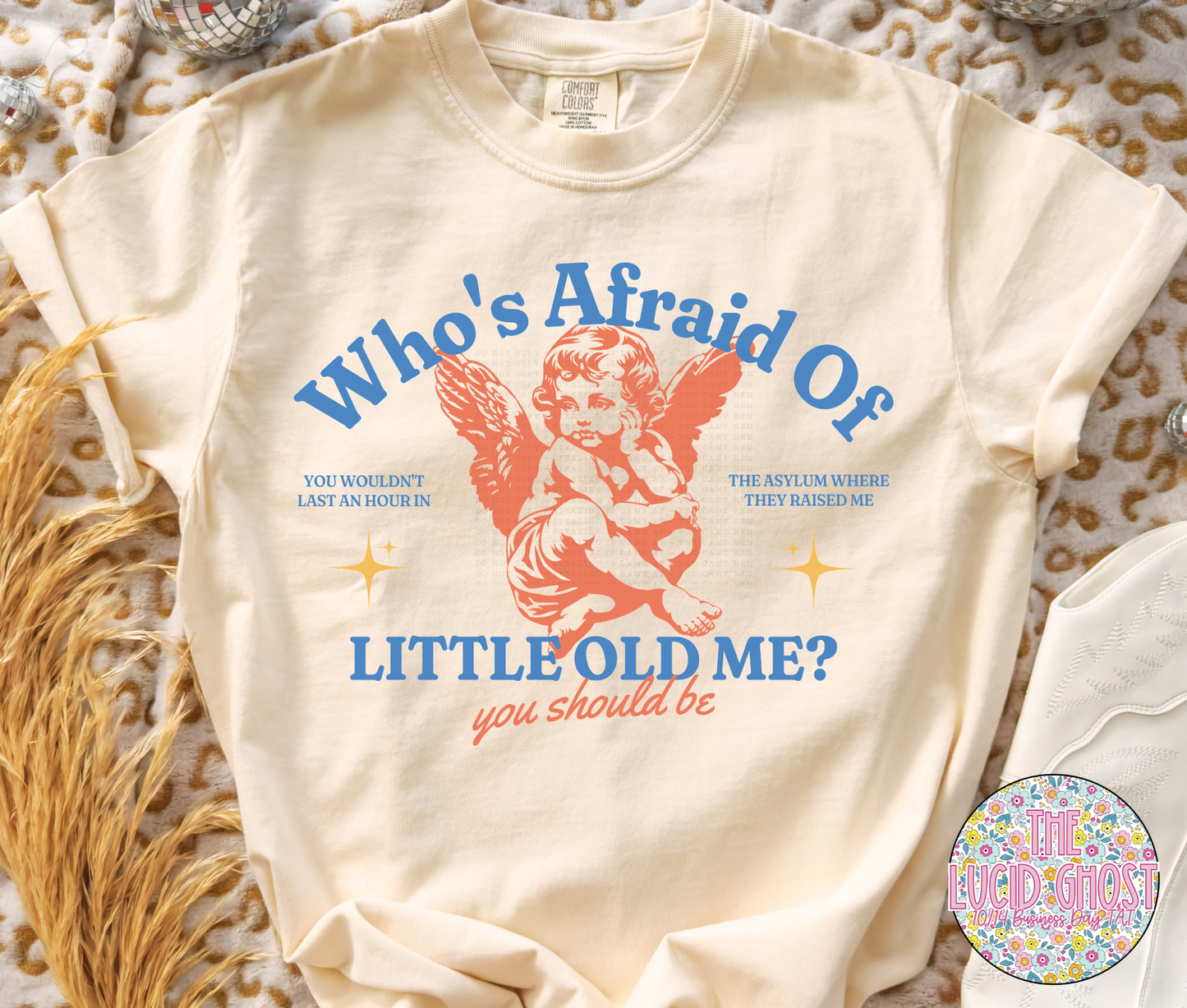 Who's Afraid? Angel (Three Color Choices)